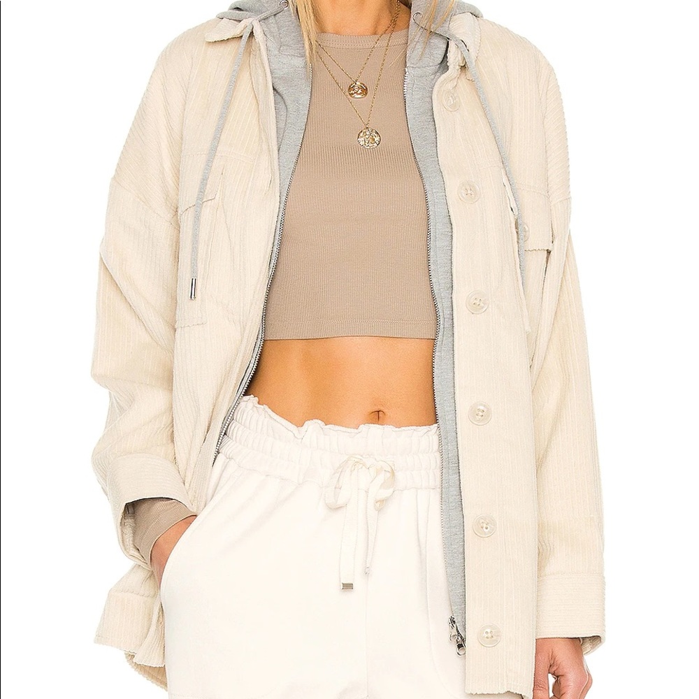 Central Park West Fanning Corduroy Jacket